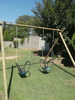 Double swing set